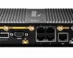 1-yr TAA Compliant NC Mobile Essentials Plan, Advanced Plan, and IBR1700 router with WiFi (1200Mbps modem), no AC power supply o - Cradlepoint IBR1700 Router Back