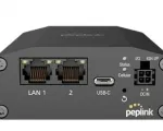 Peplink MAX Adapter - Compact Cat-4 Cellular Router with Dual Ethernet - Peplink MAX Adapter LAN ports view