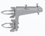 Die-Cast bracket for the LPDA-92 (horizontal & vertical mount) - Side view