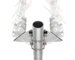 '45' Polarization Bracket (mild steel galvanised laser cut V-Form) for LPDA-92 & OMNI-69 / 275 / 291 - BRKT-33 with 2x2 MiMO setup