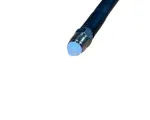 25 Foot Low Loss IP67 Rated Cable (RG58 Equivalent) (FME/Female & FME/Male Connectors) - Black - FME/ Female connector end