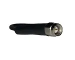 2 Foot Low Loss Cable (RG58 Equivalent) (SMA/Male & N/Male Connectors) - Black - SMA Male connector end