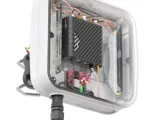 Thunder Integrated 5G/LTE Omnidirectional Antenna for Ericsson R920 - Front left, internal view