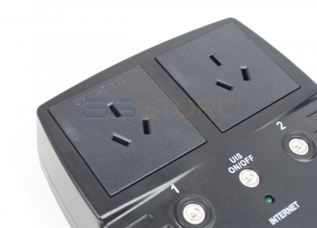 s2-Outlet Remote Power Reboot Switch NEMA 5-15 control on off IP