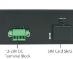 Pepwave MAX BR1 Pro with LTE Advanced - Terminal block and SIM slots