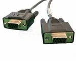Dual Serial Y-Cable for RX55 - Alternate View - db9 Dual Female End