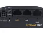 Pepwave MAX BR1 Classic with Cat 6 LTE Advanced Modem - Front of router