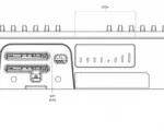 Cradlepoint NetCloud Essentials for IoT - IBR600C Cat 4 - 3 Yr - Back - Diagram