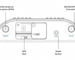 Cradlepoint NetCloud Essentials for IoT - IBR200 Verizon - 3 Yr - Back View - Diagram 