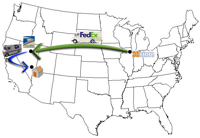 Tracking system for FedEx, UPS, USPS parcels with plotting on the Google  maps