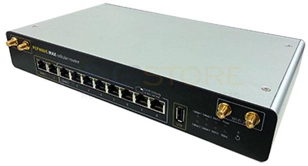 Pepwave MAX HD4 Load Balancing/Bonding Router with 4 x Cat 6 LTE Advanced Modems Hardware Revision 3